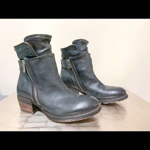 A.S.98 Cadmus booties in Smoke Sz 37/ US 7
